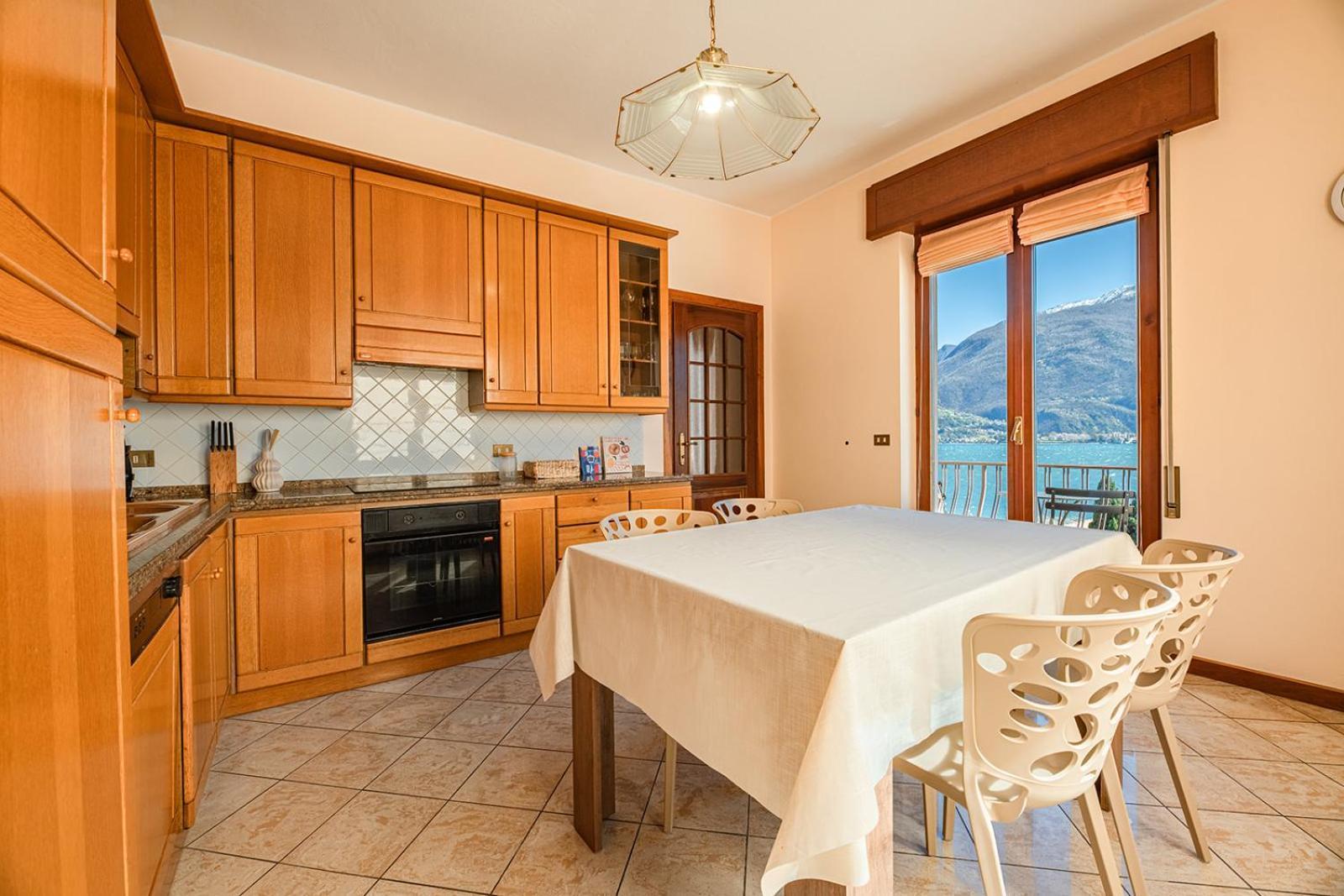 Appartamento Bellavista - Lake Como View - Near The Beach Cremia Ngoại thất bức ảnh