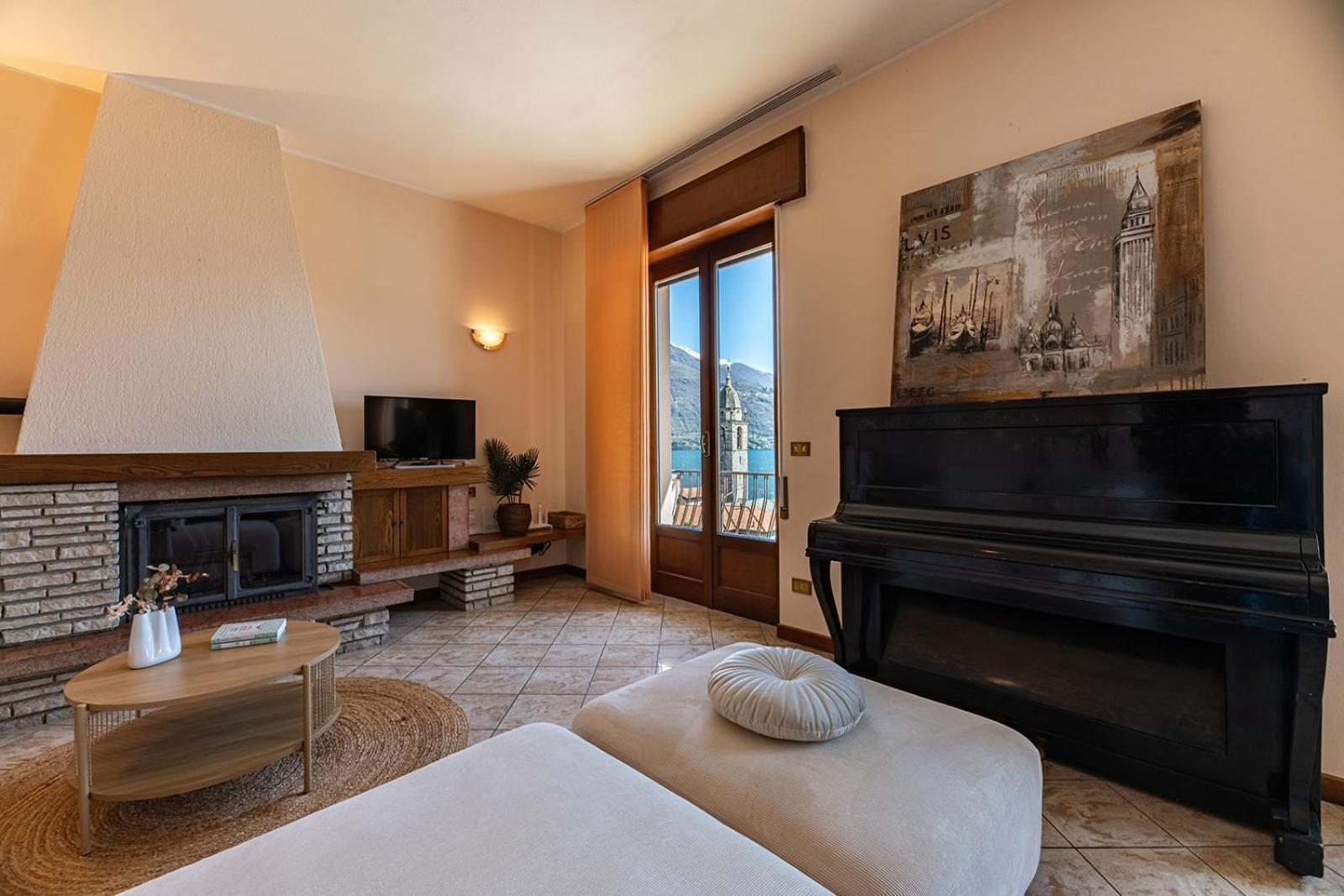 Appartamento Bellavista - Lake Como View - Near The Beach Cremia Ngoại thất bức ảnh