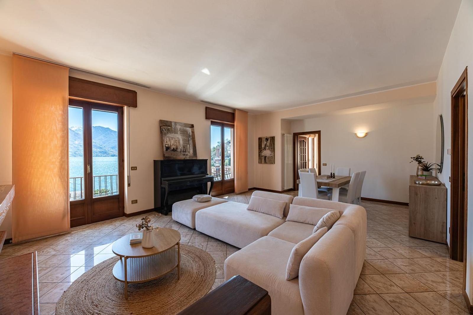 Appartamento Bellavista - Lake Como View - Near The Beach Cremia Ngoại thất bức ảnh